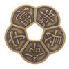 LIOOBO I-Ching Chinese Feng Shui Coin Fortune Good Luck Coins Traditional Brass Ancient Chinese Dynasty Time Novelty Good Lucky Charms for Wealth and Success view 1