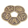 LIOOBO I-Ching Chinese Feng Shui Coin Fortune Good Luck Coins Traditional Brass Ancient Chinese Dynasty Time Novelty Good Lucky Charms for Wealth and Success view 4