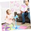 BESPORTBLE Boy Girl's Early Educational Microphone Toy Dual Singing Toy for Boys and Girls Connects to Mobile Devices for Parties and Dance Events view 4