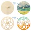 DOITOOL Wooden Spinning Tops: 20PCS Unfinished Spinning Tops DIY Kids Painting Toys for Children to Paint Craft Supplies view 4