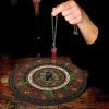 Fuhiueos Divination Board with Crystal Dowsing Divination Necklace Rubber Divination Board Metaphysical Dowsing Board view 4
