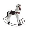 BCOATH 2pcs Wooden Rocking Horse Horse Crafts Rocking Handmade Ornament Home Decor view 4