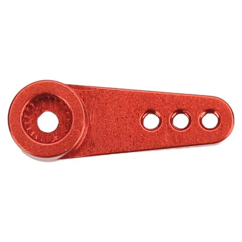 21T Servo Arm CNC Machining RC Steering Arm for MD922 MD933 Servos(Red)