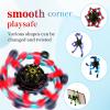 12PCS Glow Valentines Day Gift for Kids Fidget Toys Bulk Transformable Fidget Spinner for Kids and Adults, Stress Relief Sensory Toy Robot Spinner Toy for Valentines Day Gifts Easter Basket Stuffers view 2