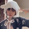 Hat Easter Christmas Little Lamb Ears Hat Cosplay Lamb Hats With view 2