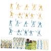 SUPVOX 100pcs Pirate Soldier Mini Action Figures Lightweight Small Soldier Models for Role-Playing Games and Scene Decoration Pirate Decorations for Collectors view 4