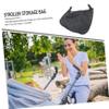 Abaodam Hanging Diaper Bag for Baby Strollers Mesh Storage Pouch Non-Slip Design Easy Access for Parents for Diapers Baby Toys and Travel Accessories view 3