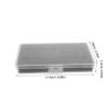 1:64 Doll Display Case Mini Figure Storage Box Dustproof Design for Collectibles for Desktop Showcase and Displaying Model Accessories view 2