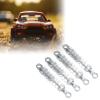 4X Metal Shock Absorbers Dampers Assembled,Upgrades Kit,Spare Parts Metal Spring for 1:12 Scale MN168 MN99S MN78 Vehicles, Silver view 3
