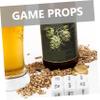 LIOOBO 6pcs Party Game Dices Vietnamese Drinking Dices Acrylic Dice for Bar Games view 4