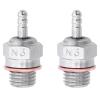 2Piece Glow Plugs Hot Spark Vertex SH Engine Replacement Parts for Nitro Truck Replace OS RC Car HSP 70117 N3 view 1