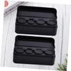 Angoily 2Pcs Holder Storage Box for Loose Change Coin Case Money Bank Holder for Vehicle view 4