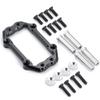 Aluminum Alloy Steering Servo Mount Kit for 1/8 ARRMA KRATON 6S RC Crawler Trucks Car Upgrade Parts view 1