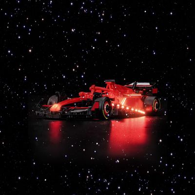 Brick Shine Light Kit for Ferrari SF-24 F1 Race Car 77242(Model Set is not Included) (Classic)