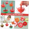 Toyvian 6pcs Gyro Toy for Boys and Girls for Boys and Girls Traditional Manual Rotating Plaything for Classroom Activities and Birthday Parties view 2
