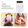 Abaodam Points Reward Can Glass Piggy Bank for Boys and Girls Money Bank Tip Jar Lid Save Box view 3
