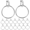 Ipetboom 50pcs Pirate Earrings Cosplay Accessories for Halloween Parties and Themed Events for Pirate Costume Decoration and Party Supplies view 1