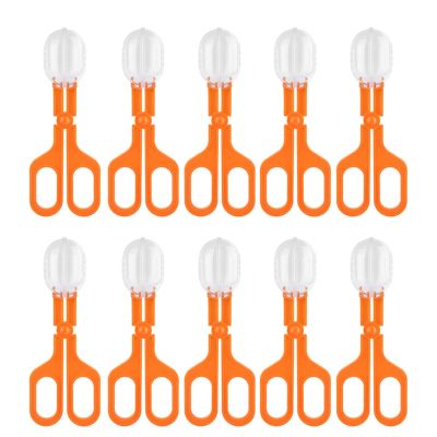 Fuhiueos 10pcs Gogga Catcher Scissors Tongs Tweezers Scooper Clamp Kids Toy Tool for Professional Pet Shops