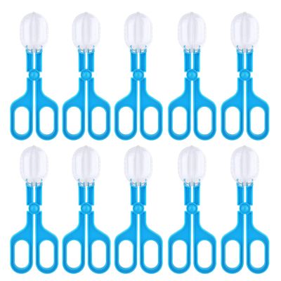 Fuhiueos 10pcs Gogga Catcher Scissors Tongs Tweezers Scooper Clamp Kids Toy Tool for Professional Pet Shops