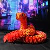 LifeBeWise 4PCS 3D Printed Snake Fidget Toy, 3D Printed Animals, 12 Inch Articulated 3D Printed Crystal Anaconda for Relaxing and Anxiety ReliefHalloween Decor, Christmas Toy 2025 view 4
