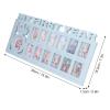 12 Month Baby Photo Display  Newborn Keepsake Picture Collage with Stand for Monthly Milestone Showcase 2/2 (Blue) view 2