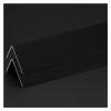 HQLBD 8 Ft Black Wall Corner Shield Protectors 1/2/4/6/8 Pcs, L Molding Metal Edge Guards Trim Angle Bumpers for Indoor Kitchen Cabinet Baseboard High-Impact Areas, Easy to Install(W-3.0cm,2 Pack) view 1