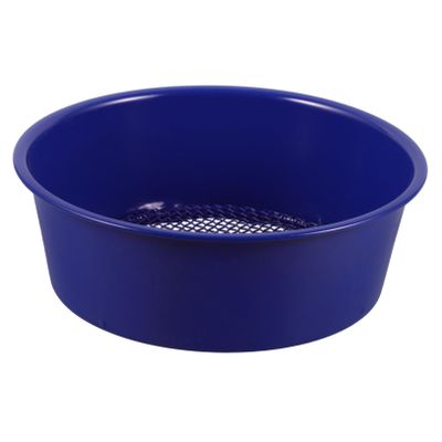 IWOWHERO Round Soil Sifting Pan Mesh Lightweight Multi-Function Garden Sieve for Rocks and Soil Filtration for Planting and Beach Play