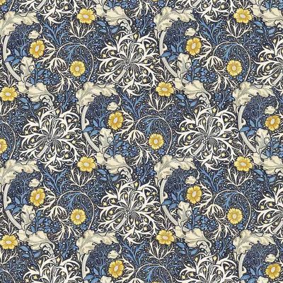 Miniature Dollhouse Accessories Wall Paper 37.8 * 14.2Inch - Wallpaper Self-Adhesive Fit for 1/12 1/6 Scale Decorative Stickers - Dark Blue