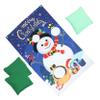 Sosoport 1set Christmas Snowman Sandbags Game Throwing Activity for Boys and Girls Interactive Family Game Includes Random Bean Bags for Holiday Parties and Gatherings view 1