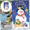 Sosoport 1set Christmas Snowman Sandbags Game Throwing Activity for Boys and Girls Interactive Family Game Includes Random Bean Bags for Holiday Parties and Gatherings view 3