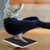 Wobble Board Stability Yoga Workout Wooden Exercise Trainer Balance Board view 2