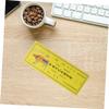 Angoily 9pcs Chinese Tai Amulet Cards for Feng Shui Auspicious Plaque Cards for Lightweight and Portable Design for Enhancement view 4
