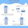 4 Packs Replacement Silicone Spout Compatible with NUK Learner Cup & Active Cup, Soft Transition Spout for Sippy Cups, Leak-Proof, BPA-Free, Easy to Clean Medium Flow view 4