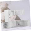 Abaodam 1set Scale Miniature Kitchen Bathroom Set Dollhouse Stove Sink Cabinet Prop view 3