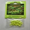 Hobby Bolts Deep Color RC Body Clips, Yellow, 8-Pack, for 1/10 Scale Radio Control Vehicles. Angled Loop Bent R Design view 2