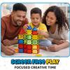 103 Piece Tiles Building Set for Kids Ages 38, Magnetic Building Blocks, Magnet Tiles Toy Set, STEM Educational Montessori Toy, Construction Blocks for Kids, Sensory Birthday Gift for Boys and Girls view 2