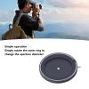 244mm Adjustable Iris Aperture, Aluminum Alloy Lightweight Iris Diaphragm, Mechanical Manual Aperture for Cameras Microscopes, Simple, Meets Different Light Needs view 3