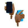 Cell Phone Accessory Hand for Figures Toy Company Ultimate 4.25 Inch Figures [Black Skin Blue Phone] (Set of Three) view 2
