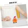 ABOOFAN 4pcs Christmas Themed Wind-up Toys Fun Clockwork Toys for Holiday Parties Unique Stocking Stuffers for Boys and Girls Cute Decorative for Festive Gatherings view 4