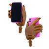 Cell Phone Accessory Hand for Figures Toy Company Ultimate 6 Inch Female Figures [Black Skin Pink Phone] (Set of Three) view 2