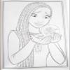 Wish Coloring Activity Book with Bonus Memory Match Game on Back - 64 Pages view 2