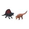CORHAD 2Pcs Realistic Dinosaur Model for Solid Animal Figures Educational Present for Dinosaur Lovers view 1
