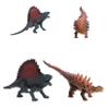 CORHAD 2Pcs Realistic Dinosaur Model for Solid Animal Figures Educational Present for Dinosaur Lovers view 4