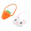 Totority 2pcs Easter Doll Accessories Carrot Bunny Messenger Bags for Girls for Dress-up Playtime and Photo Props view 1