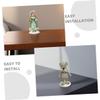FUTUREORYY 2pcs Adjustable Plastic Doll Stand for Displaying Bear and Toys Height Support Holder for Dolls and Miniatures Easy Assembly for Home Use view 3