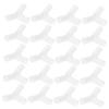 Veemoon 20pcs Plastic Three-Way Connectors for Pipes Tent Pole Fittings for Boy Girl's Tents and Greenhouses Easy to Install Plant Support Connectors view 1
