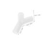 Veemoon 20pcs Plastic Three-Way Connectors for Pipes Tent Pole Fittings for Boy Girl's Tents and Greenhouses Easy to Install Plant Support Connectors view 2