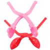 CIYODO 2pcs Outdoor Plaything Heart Shape Maker Clips Tool for Fun Games Safe for Boys and Girls Ages and up Random Colors Easy to Use view 1