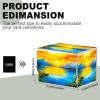 ETLKJVBL for MTG Deck Box, Premium Trading Card Storage Box, Sunflowers and Mountains Offering Organization & Protection with a Capacity for 100+ Anime Card Sleeves view 3