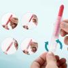 15Pcs Dustless Chalk Colored Chalk with Chalk Holder Whiteboard Eraser for Chalkboards Blackboards view 3